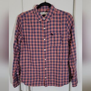 Abercrombie Kids Long Sleeve Button Down Dress Shirt